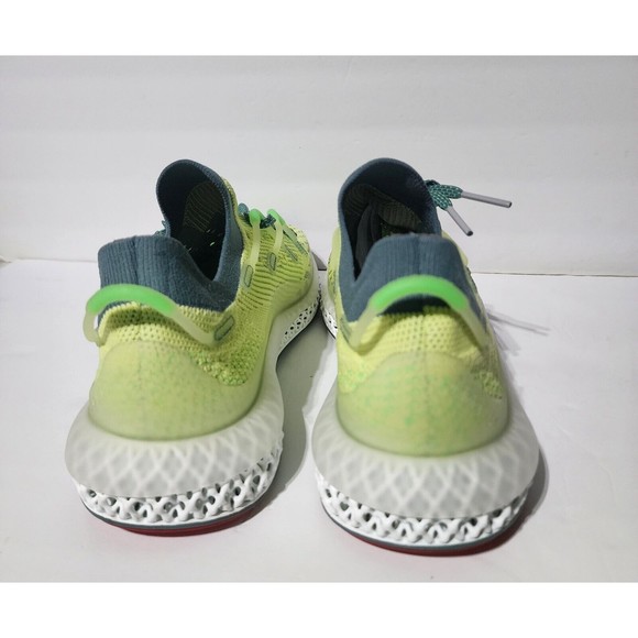 Adidas 4D Fusio ‘Semi Frozen Yellow’ FY3603 Primeknit Running Shoes Mens 10.5 - Picture 5 of 8